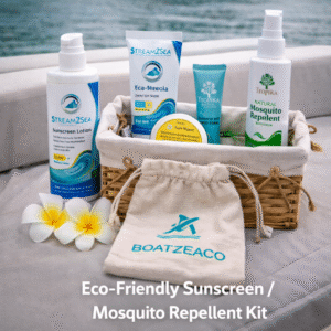 Eco sunscreen musquitto repellent